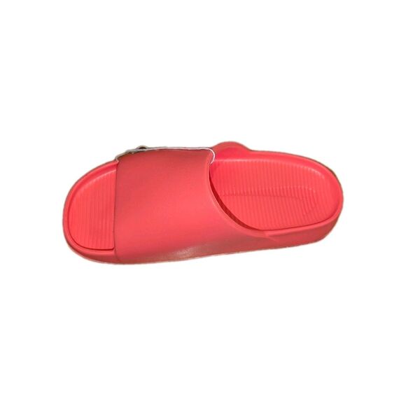 Woman's Chunky Slip On Sandals Nike Calm Slide - NWT Size 8 Magic Ember - Picture 3 of 10